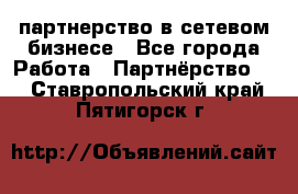 партнерство в сетевом бизнесе - Все города Работа » Партнёрство   . Ставропольский край,Пятигорск г.